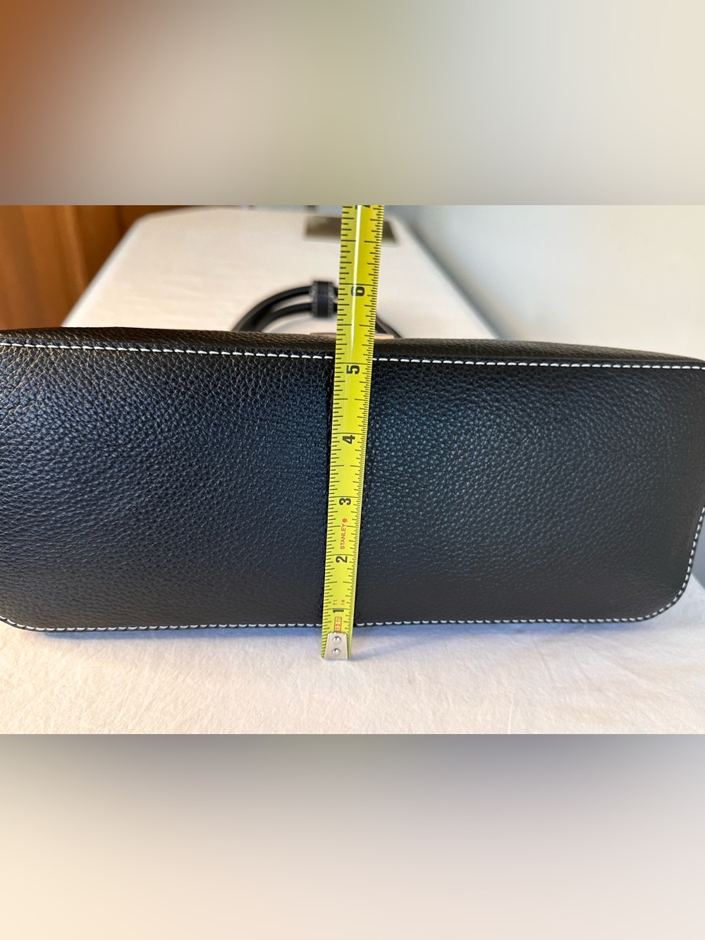 GUESS Meridian Shoulder Satchel compact, black, bag charm NWOT - Picture 13 of 14